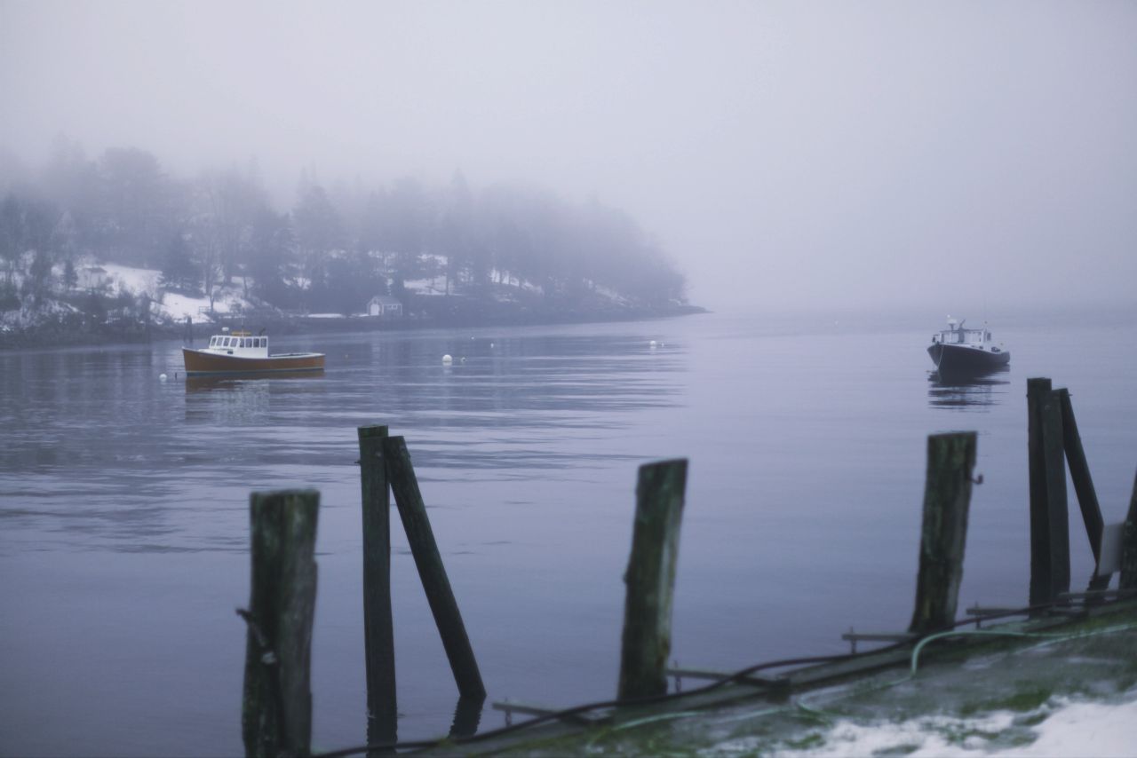 Lobster Boats Rockport harbor