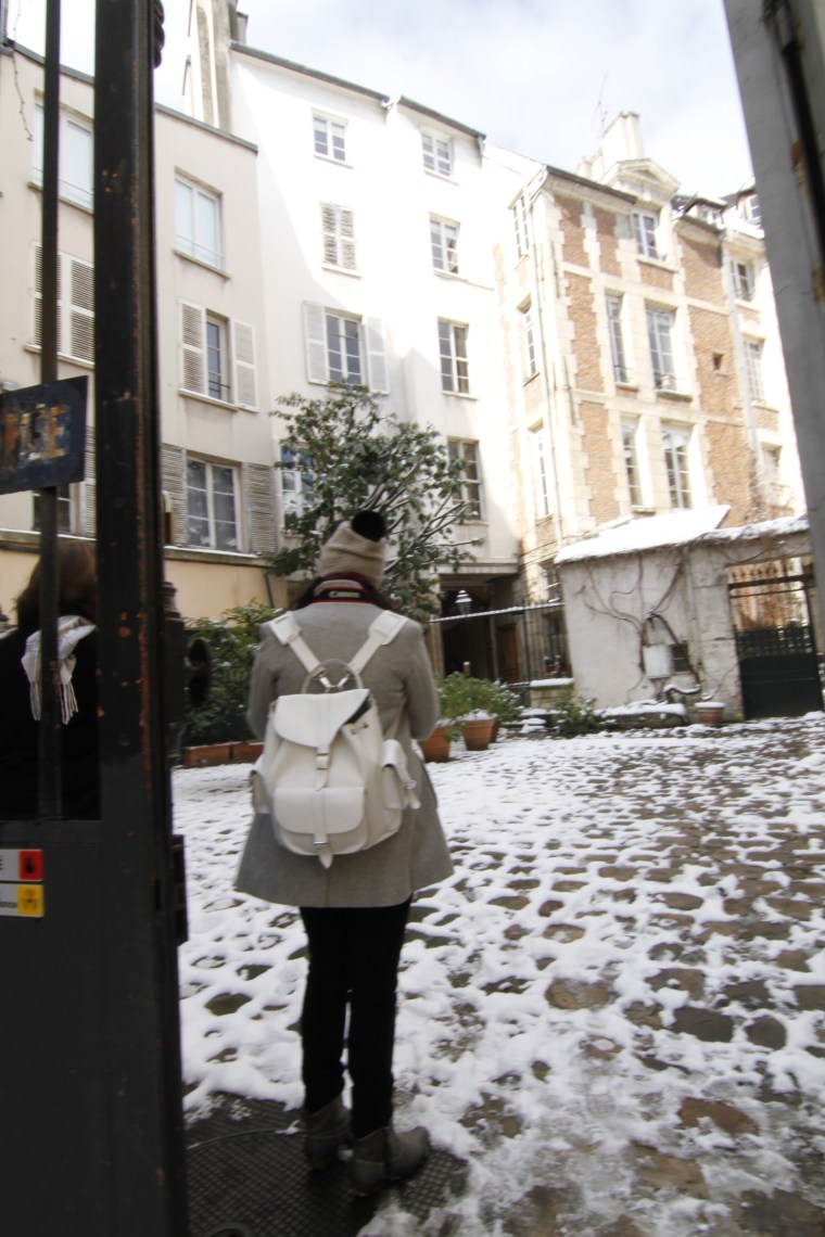 A little nervous at first 