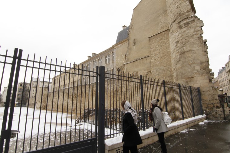 Paris wall of Philippe Augustus
