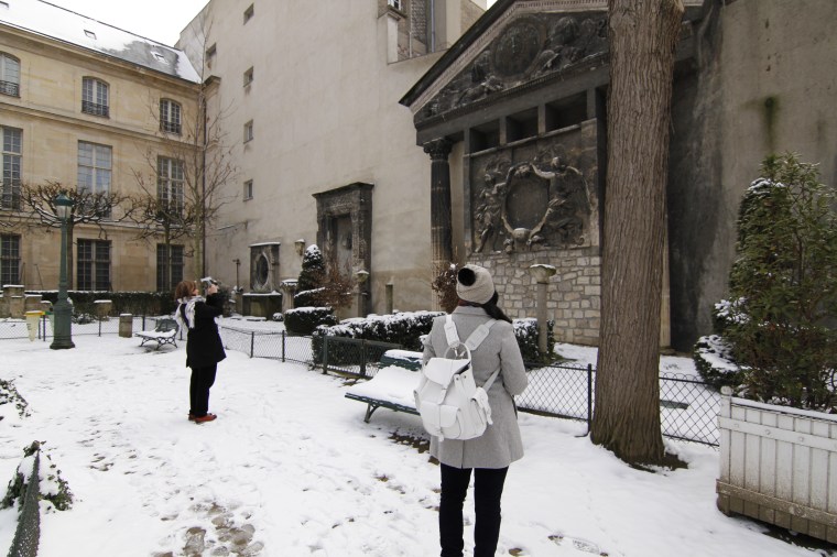 what little is left of the Palais des Tuileries.  Home to Henri IV, Louis XIV, Louis XV as a child, Louis XVI & Marie Antoinette during the Revolution, Napoleon & Josephine, Bourbons during the Restoration and 2nd Empire.  Set on fire by idiots during the suppression of the Paris commune in 1871.  It stood for 11 years after the fire until it was finally decided that it needed to come down.  Their justification was that it stood for royal power and imperial regimes.  France is awesome at trying to rewrite their history.  