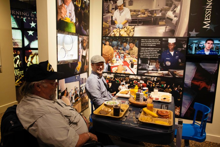 Navy Museum--many of Dad's stories are about the abundance of delish food he enjoyed aboard both ships.